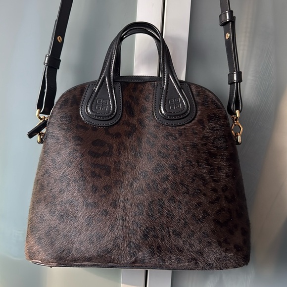 Givenchy Handbags - Givenchy Leopard Print Crossbody Handbag